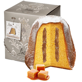 Pandoro Caramello Salato Linea Top Damasco 1000gr Loison