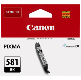 CARTUCCIA CANON NERO INK CLI-581 BK