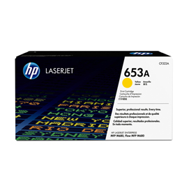 HP 653A TONER CARTRIDGE GIALLO LASER JET